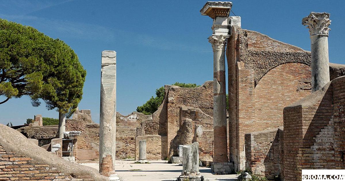 I porti dell'antica Roma, gli scavi di Ostia antica
