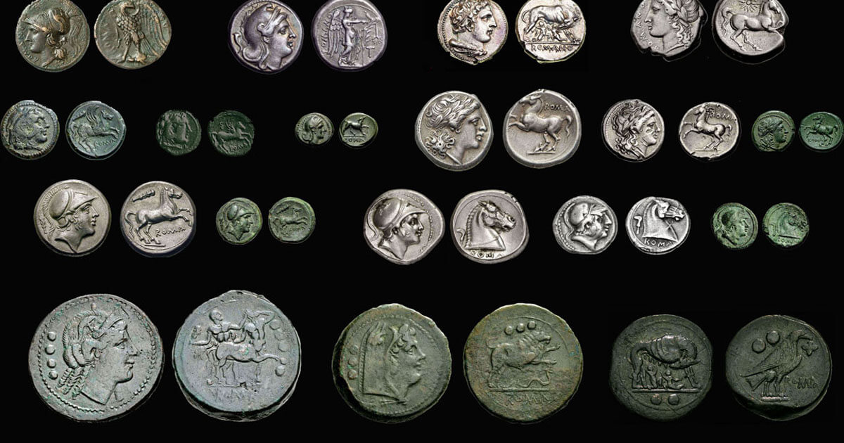 Numismatica romana, quali erano le monete di età romana