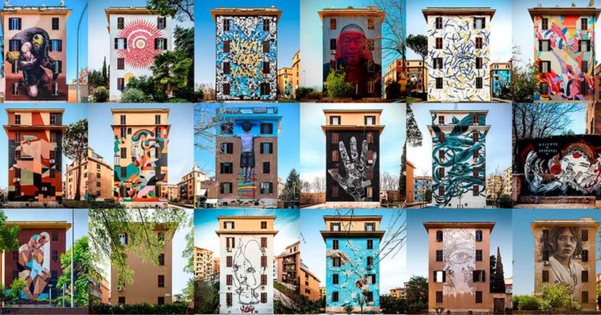 Big City Life, un condominio di Roma che diventa museo