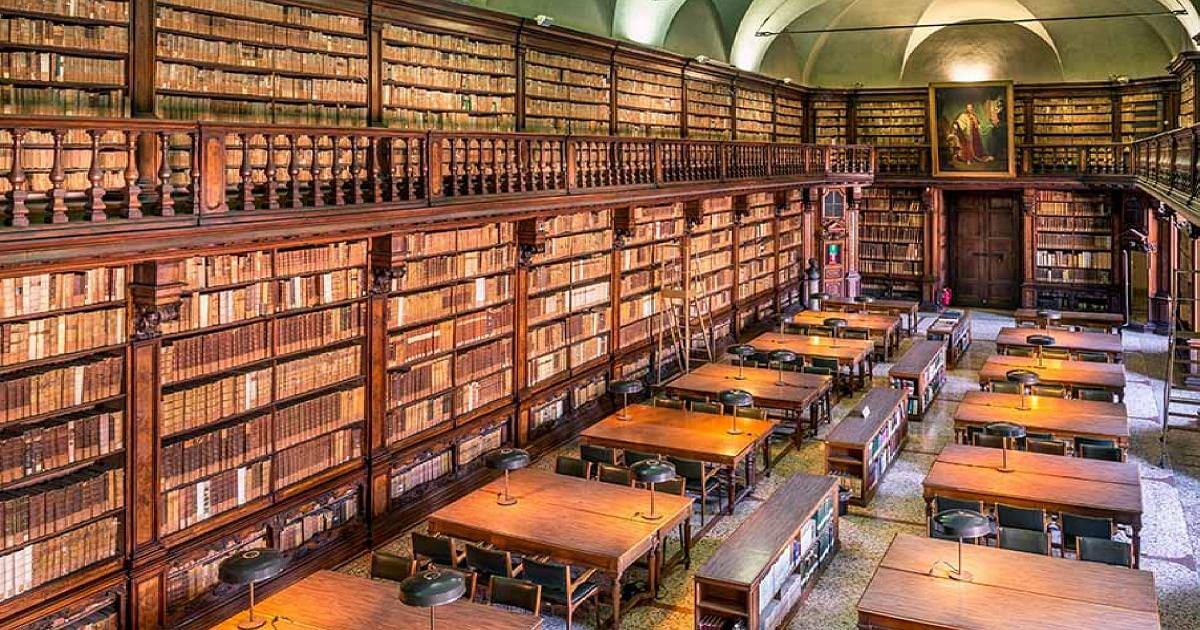 Tre biblioteche tra le più belle e importanti di Roma