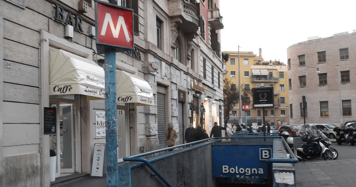 Rome by metro, line B: what can you see when you get off in Bologna?
