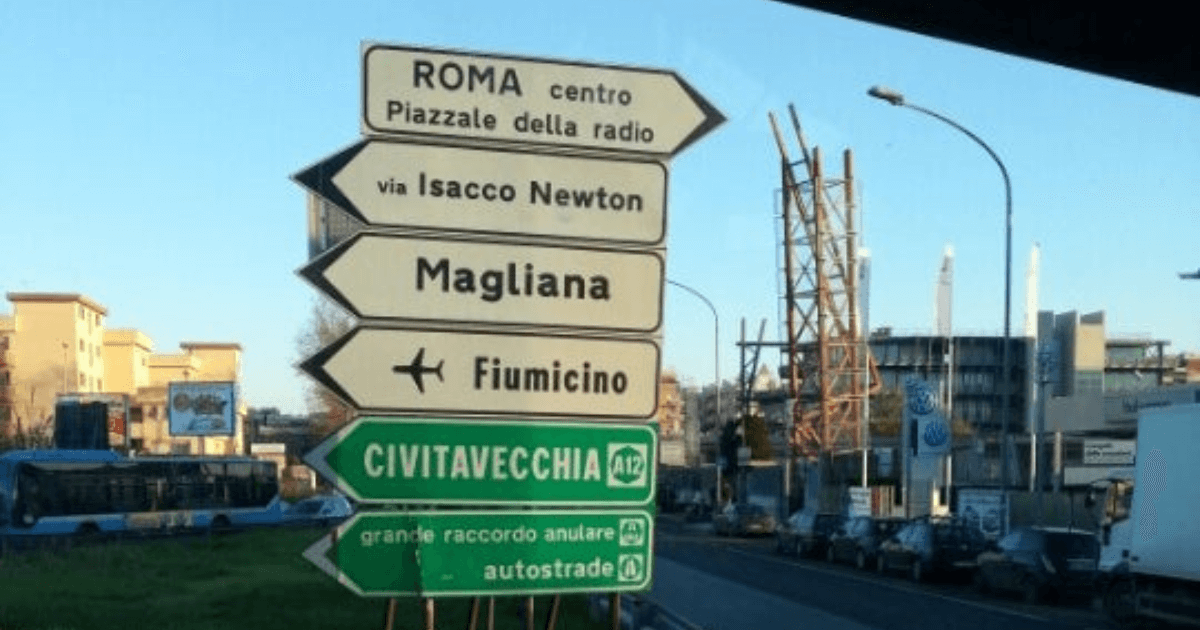 GRA Turismo, exit 31: the Via della Magliana, the outskirts of Rome