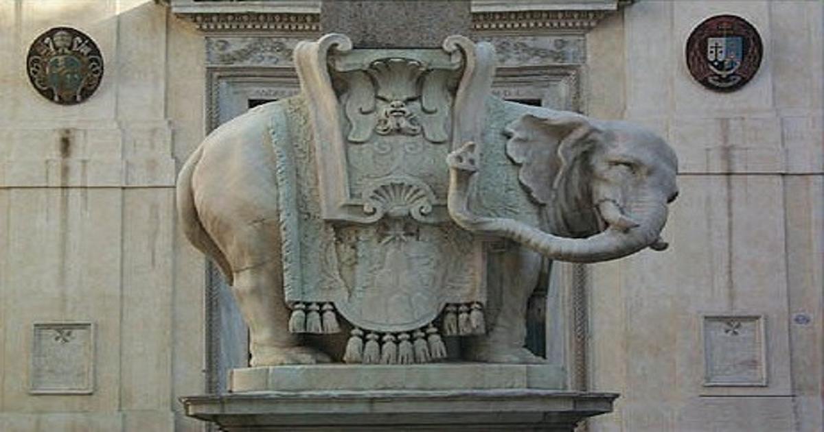 Gli elefanti a Roma, da Annibale e Bernini fino a Zero Calcare e Nanni Moretti