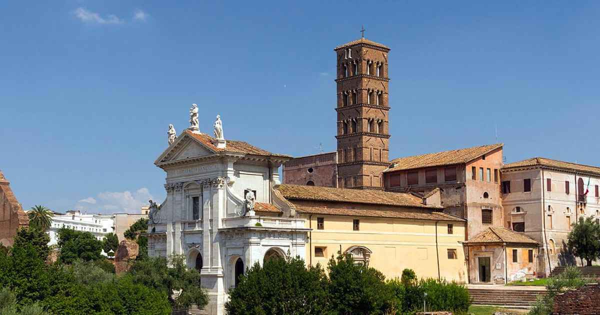 La Basilica di Santa Francesca Romana, tra affreschi e sepolture illustri