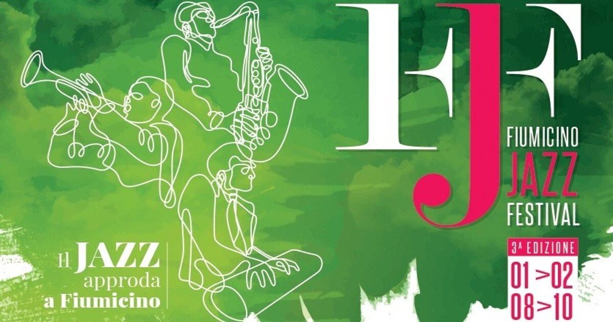 Fiumicino Jazz Festival, locandina dall'ufficio stampa