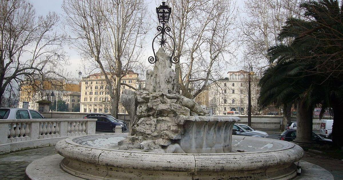 La Fontana Clementina, ciò che resta del Porto di Ripetta
