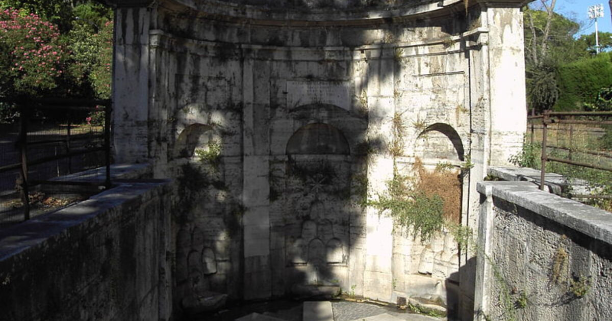 La Fontana dell’Acqua Acetosa, l’elegante vasca del cuore dei Parioli