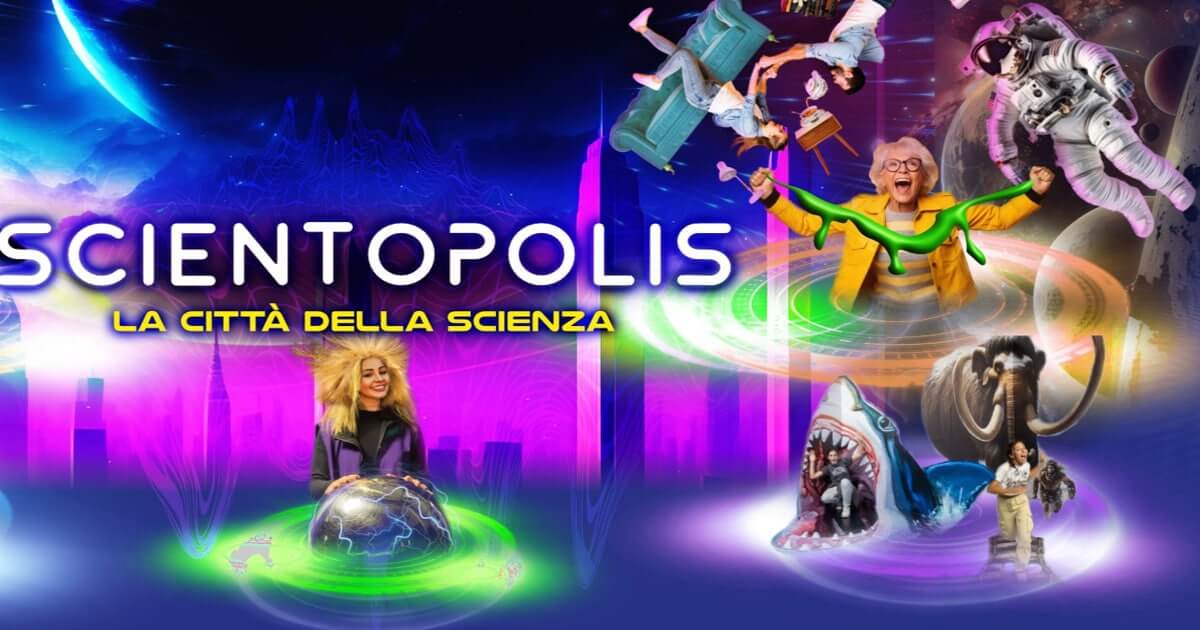 Scientopolis è la mostra interattiva sull'evoluzione per scoprire i segreti dell'universo