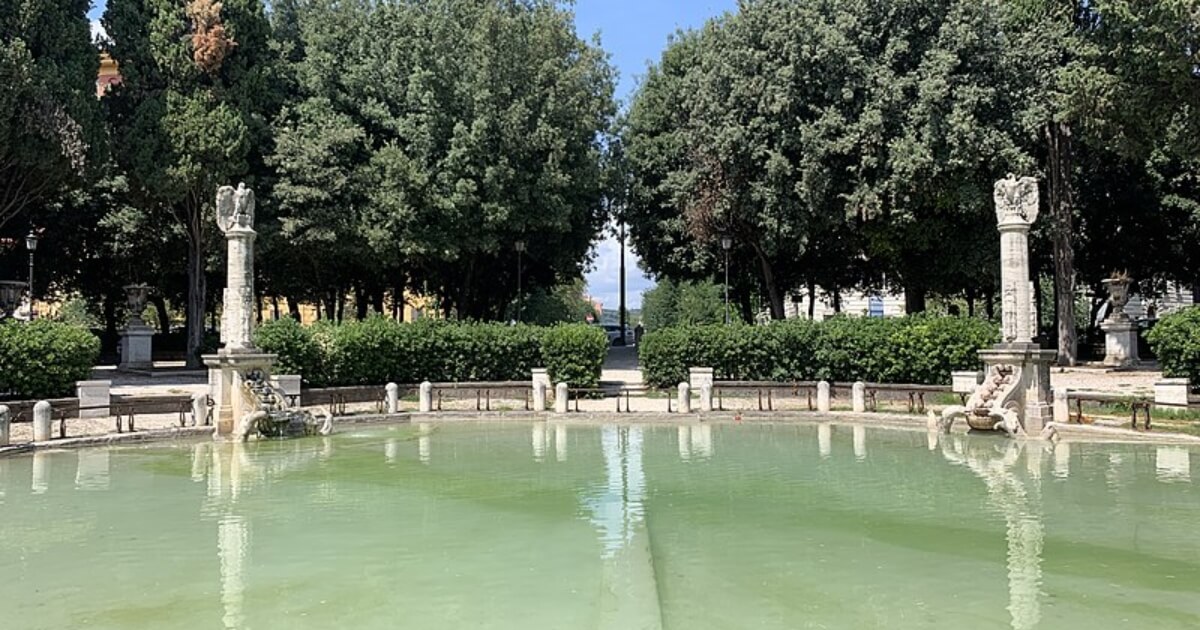La Fontana di Piazza Mazzini, l’elegante vasca nel cuore della città